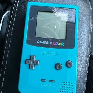 Gameboy color and Tetris game